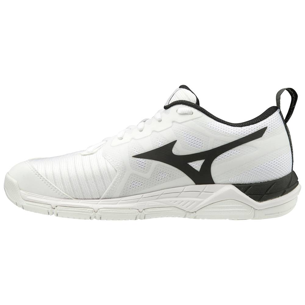 Womens Mizuno Wave Supersonic 2 Volleyball Shoes White/Black Philippines (EBKIWG027)